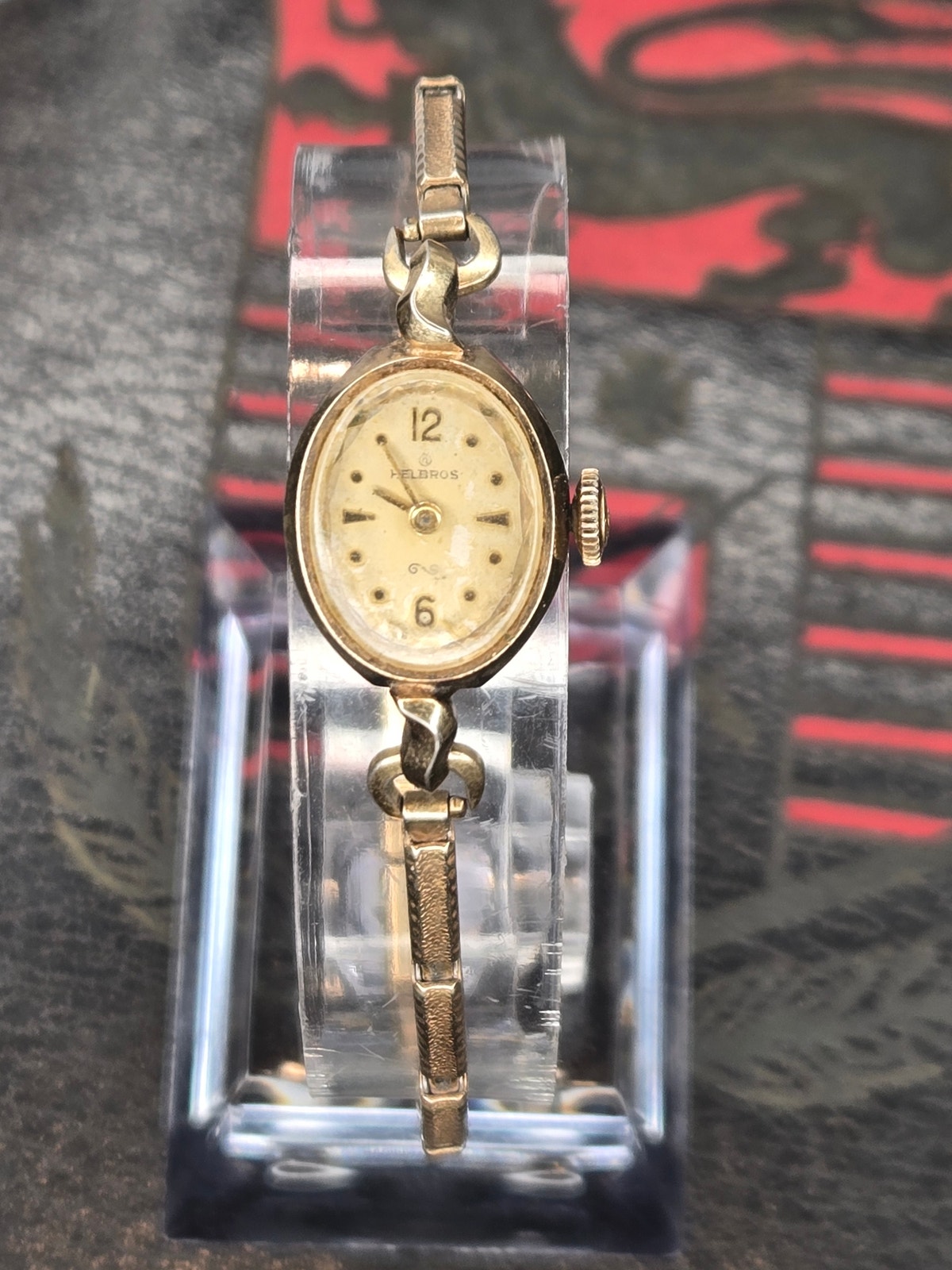 Vintage Helbros Ladies 1950s Mechanical Wrist Watch